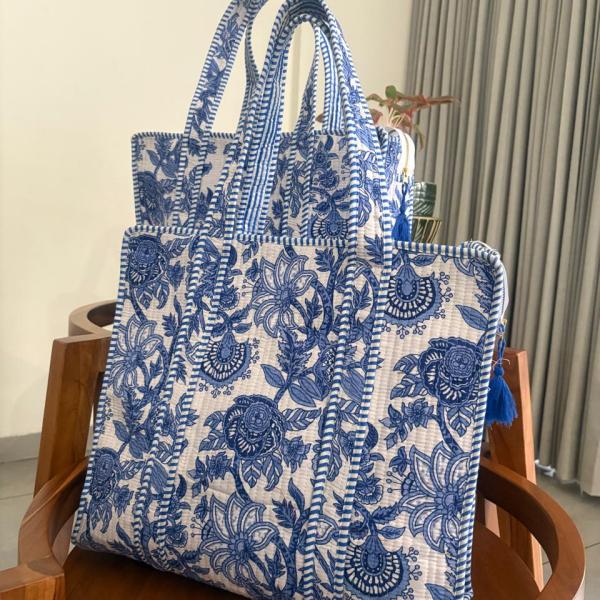 The Classic Blue Tote Bag